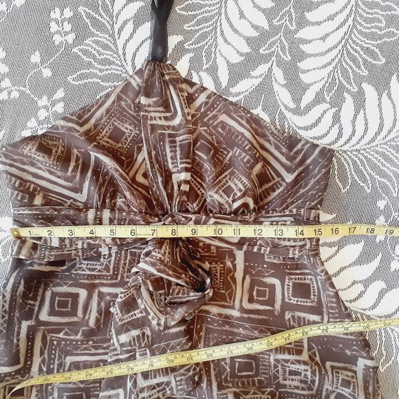 BCBGMaxAzria Halter Blouse - Picture 13 of 16